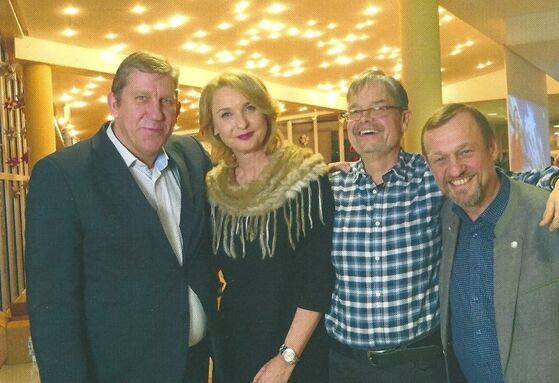 Strullendorfer Bürgermeisterkandidatin Heike Bollwien beim Neujahrsempfang