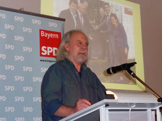 Der neu gewählte SPD-Landratskandidat Heinz Jung