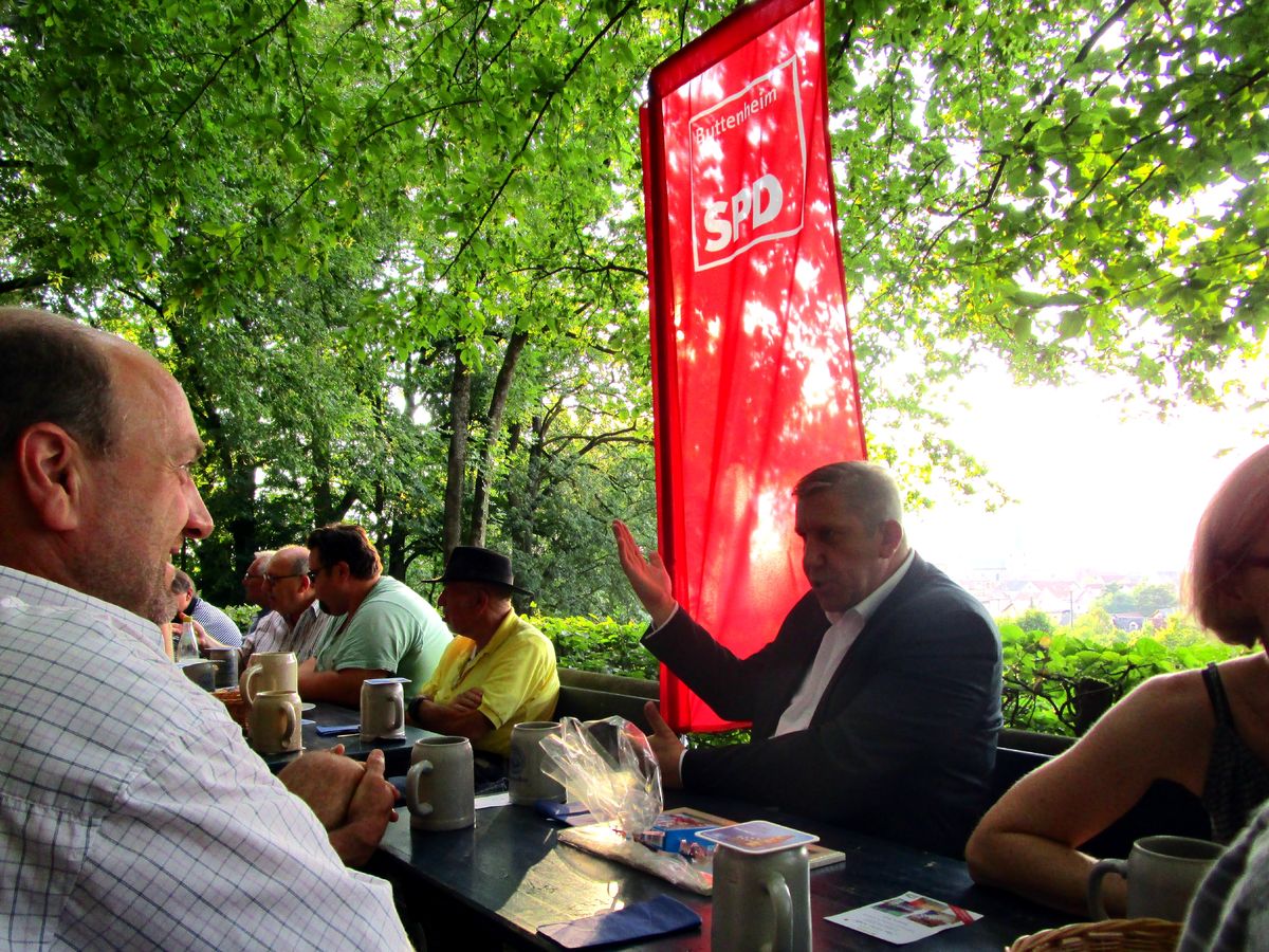 Brotzeit, Bier und Politik mit Andreas Schwarz, MdB, 2019